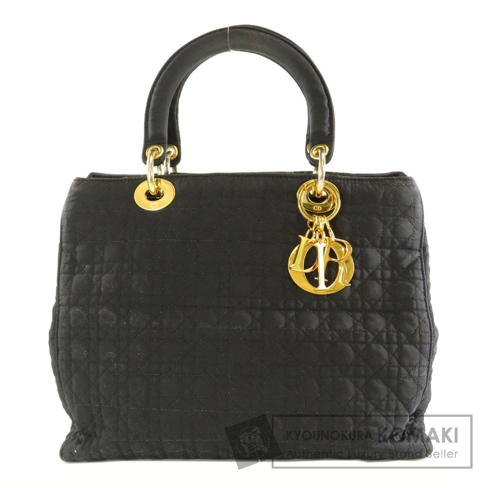 Christian Dior Lady Dior Cannage handbag black